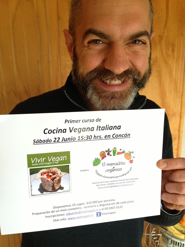Eduardo Ferrante, Chef Vegan e crudista che ha cambiato la propria vinta spinto dal desiderio di trasmettere con i suoi piatti l’armonia 